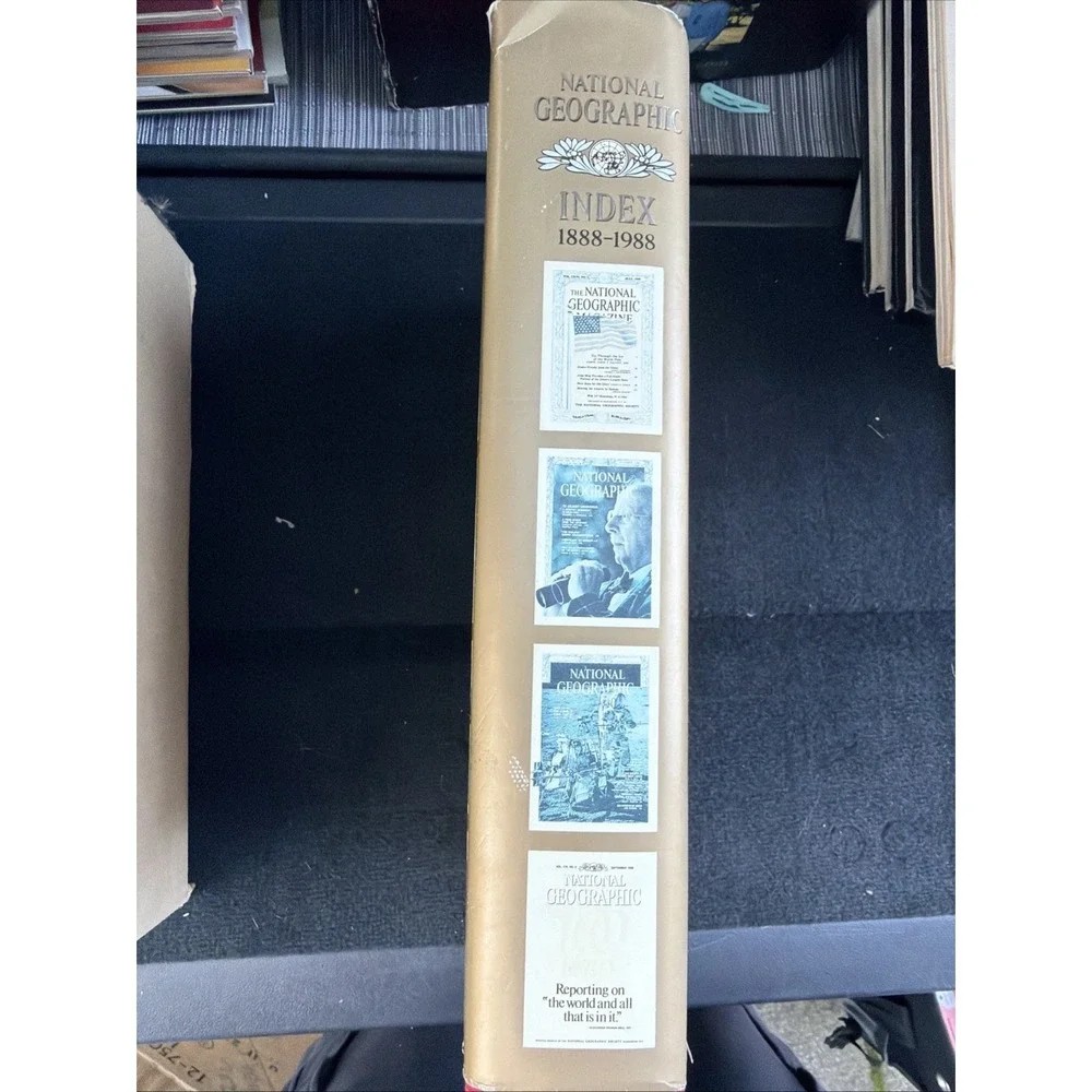 National Geographic Index 1888-1988 100 Years, HC, 1989